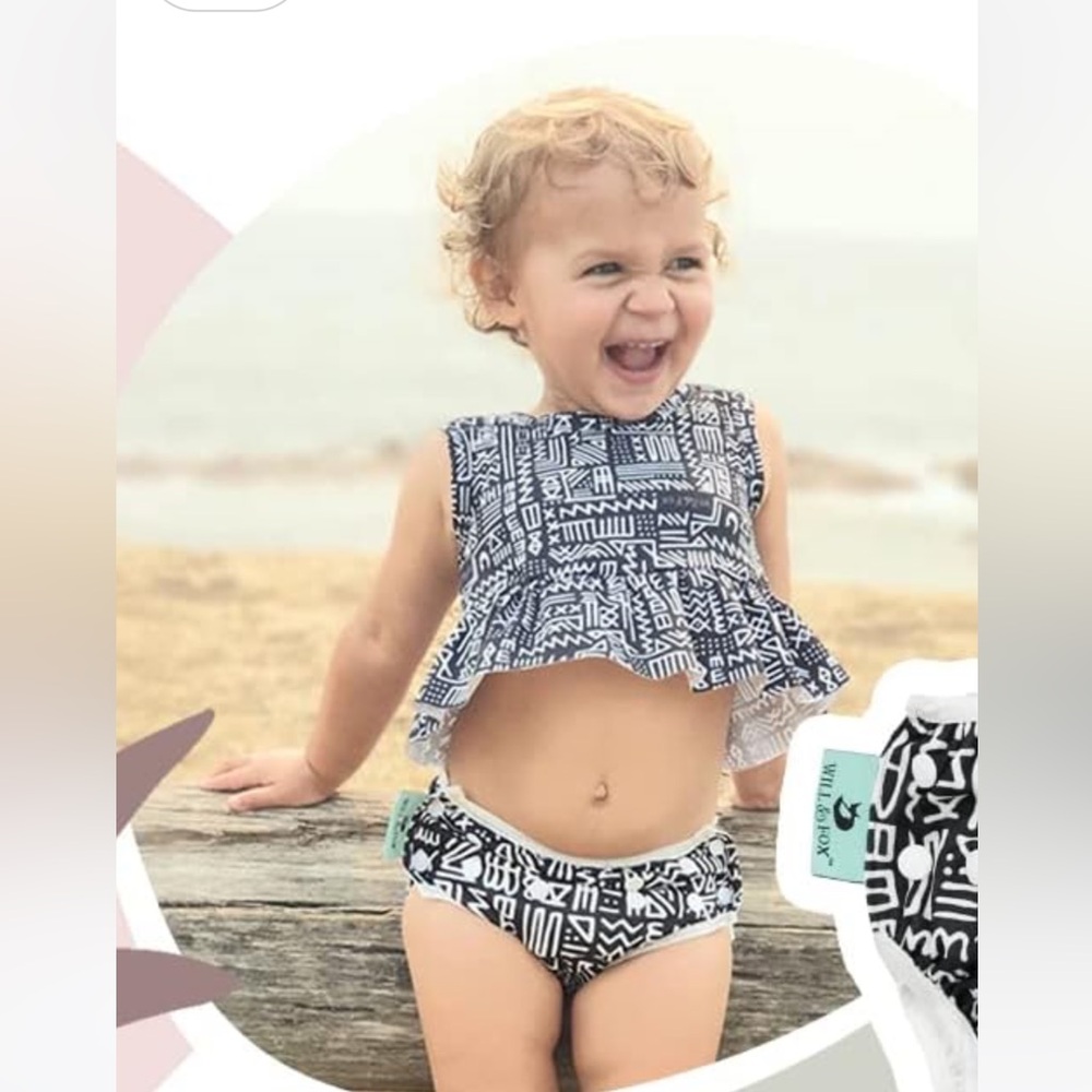 Will & Fox Swim Diaper Tankini 2T-3T